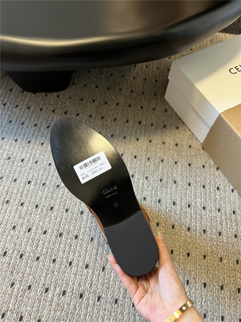 Ce1i*e lyra triple buckles boot in calfskin