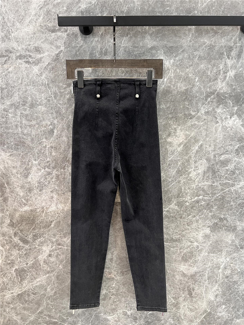 Ch**el side zip jeans