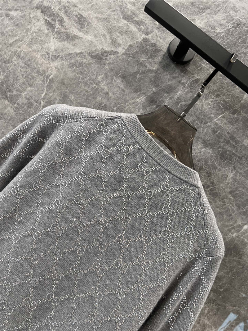 Gvc*1 gg rhinestone cardigan grey