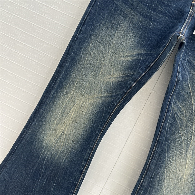 acne studios flared maxi jeans