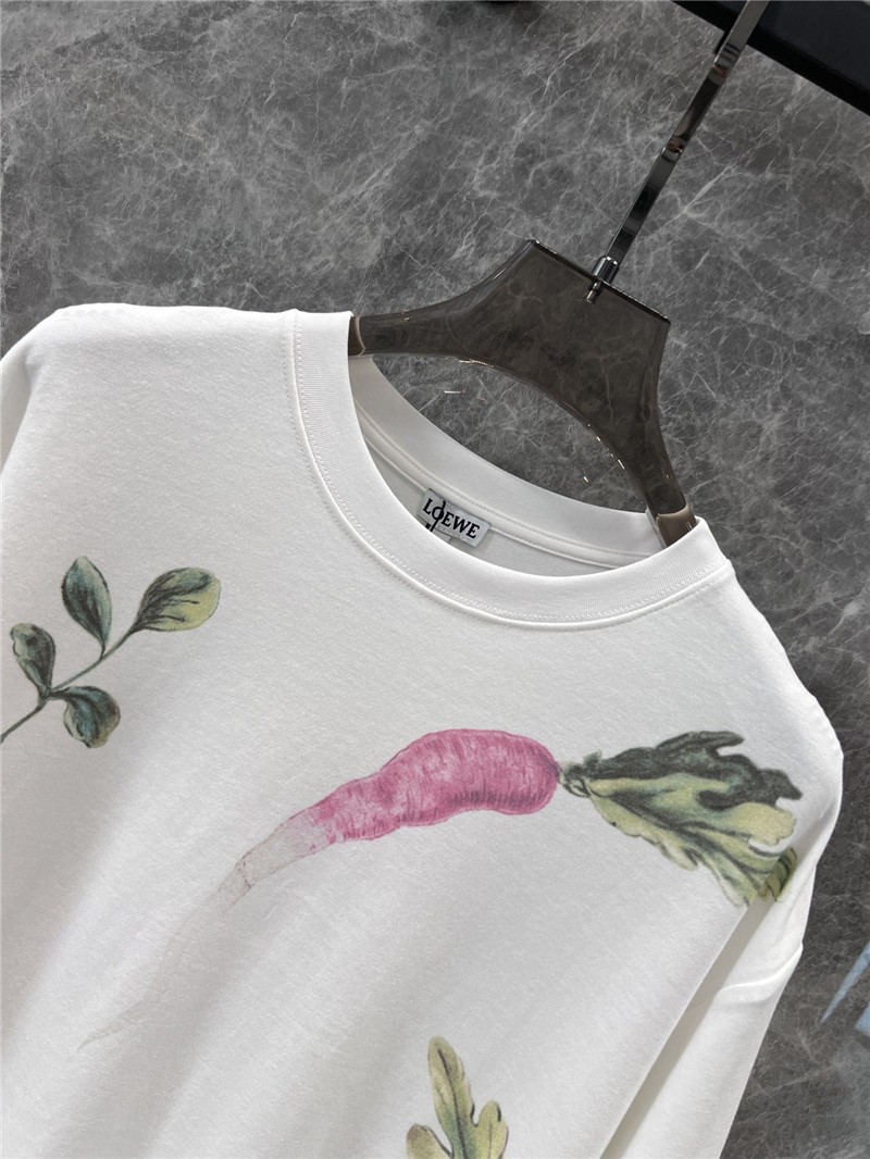 L0ew* round neck short sleeve t-shirt