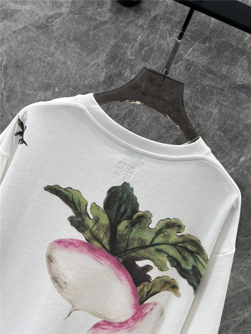 L0ew* round neck short sleeve t-shirt