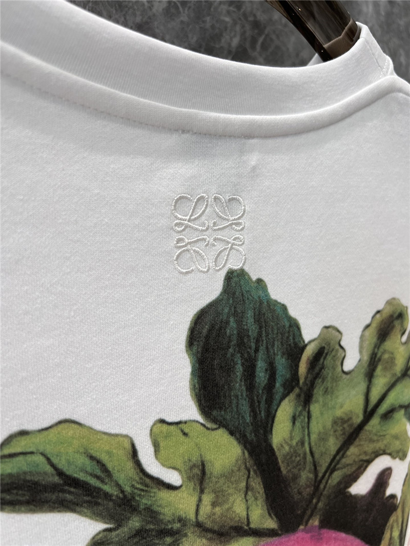 L0ew* round neck short sleeve t-shirt