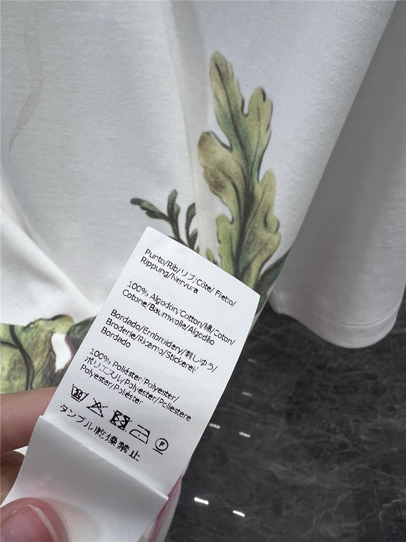 L0ew* round neck short sleeve t-shirt