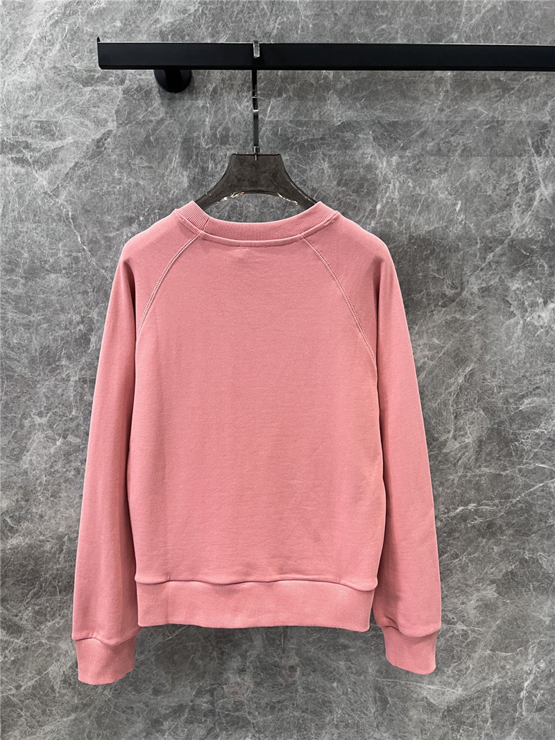 Ce1i*e triomphe cotton fleece sweatshirt pink