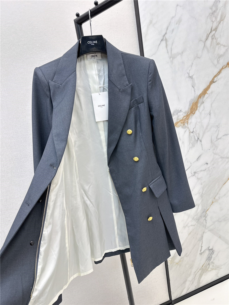 Ce1i*e double breasted dress