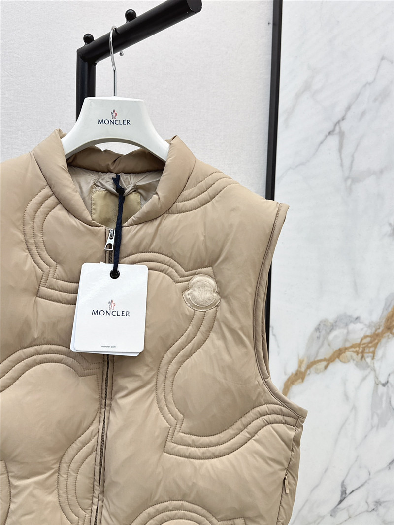 Moncler quilted down vest