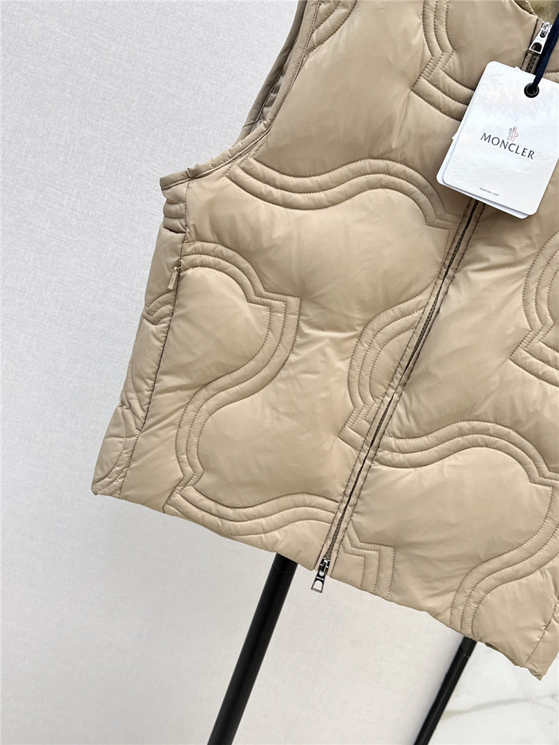 Moncler quilted down vest