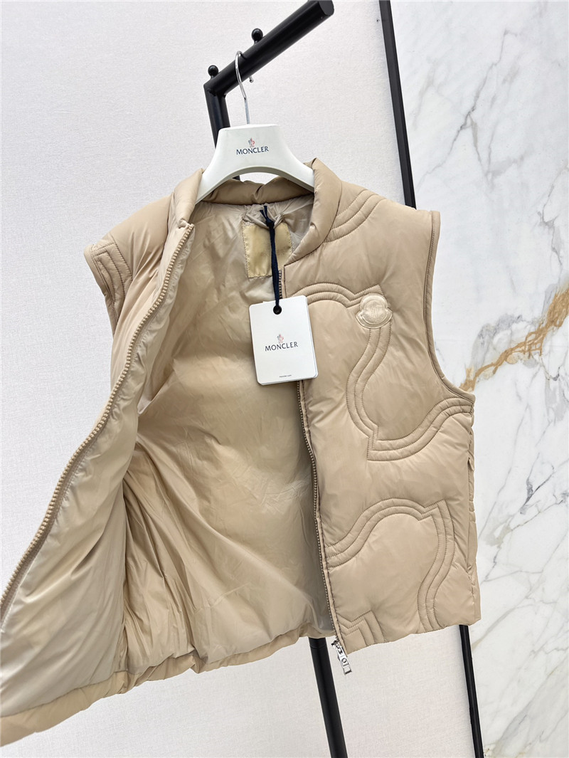 Moncler quilted down vest