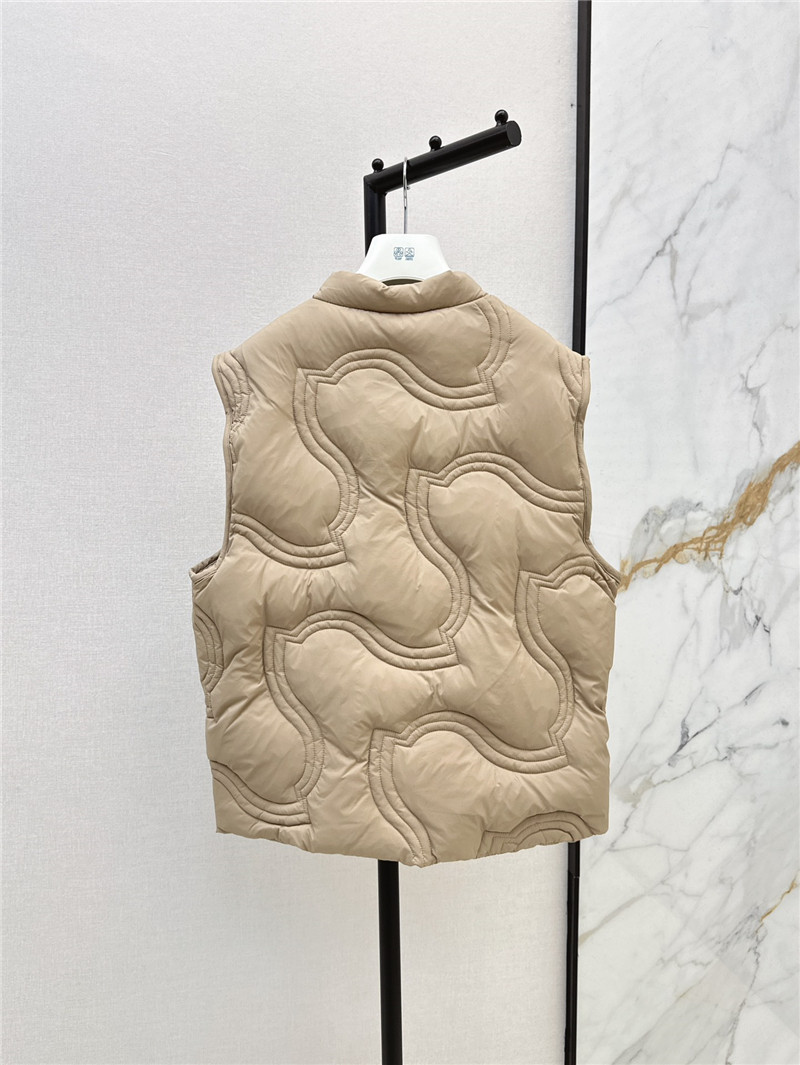 Moncler quilted down vest