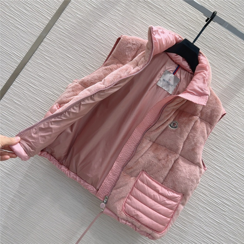 Moncler drawstring vest down jacket