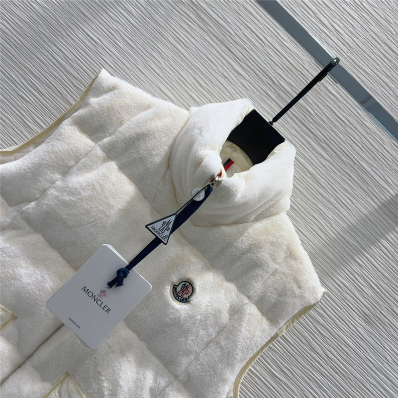 Moncler drawstring vest down jacket
