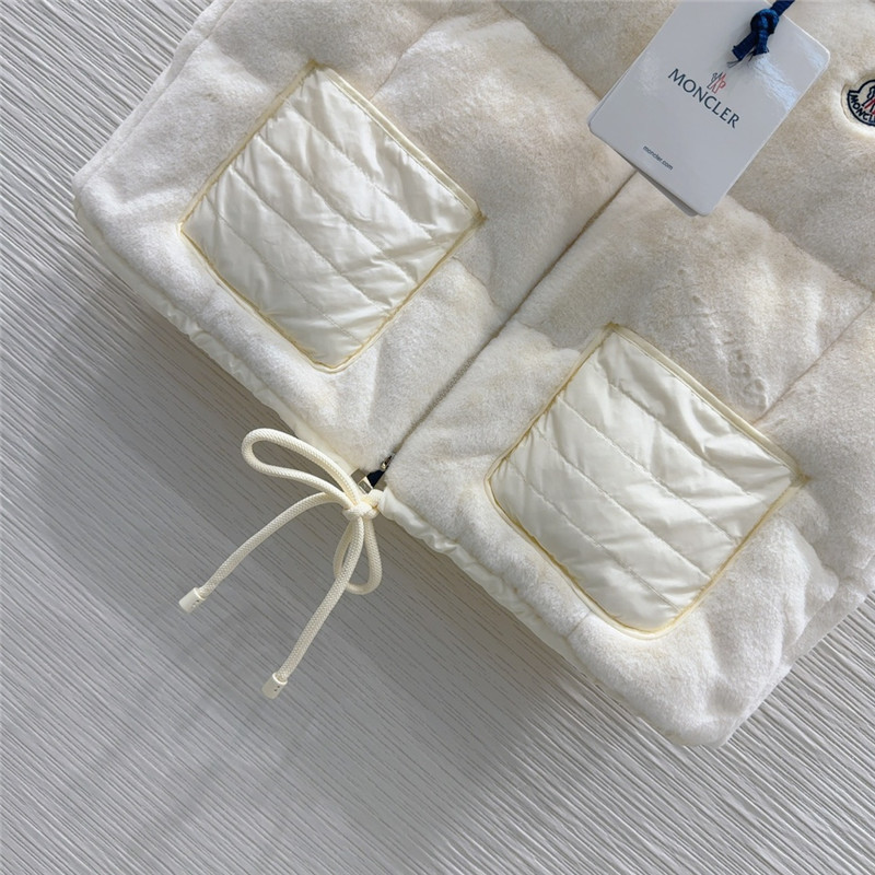 Moncler drawstring vest down jacket