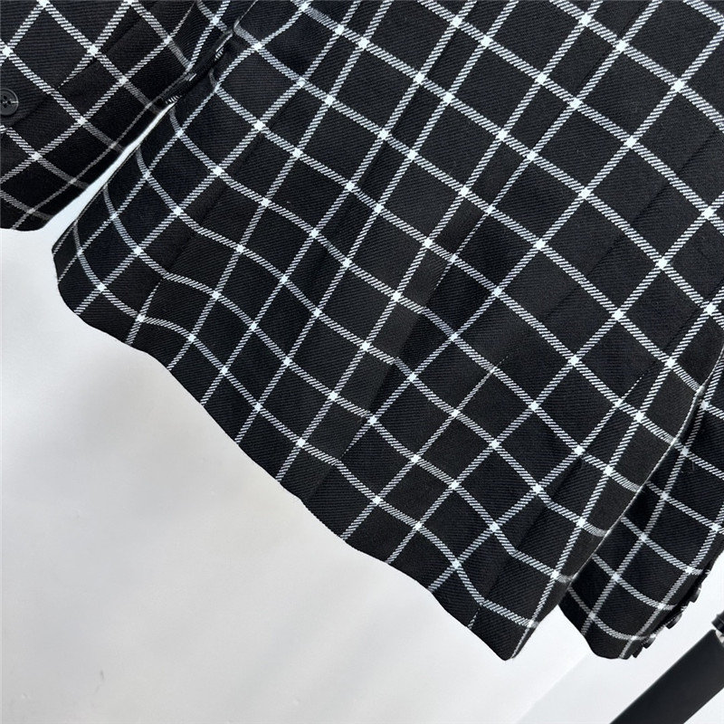 D10r plaid suit jacket