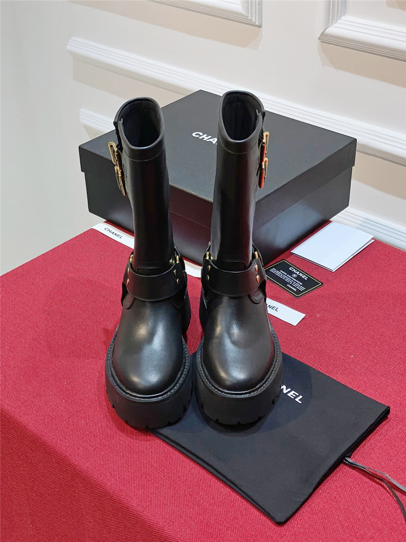 Ce1i*e bulky 45 mid biker boots