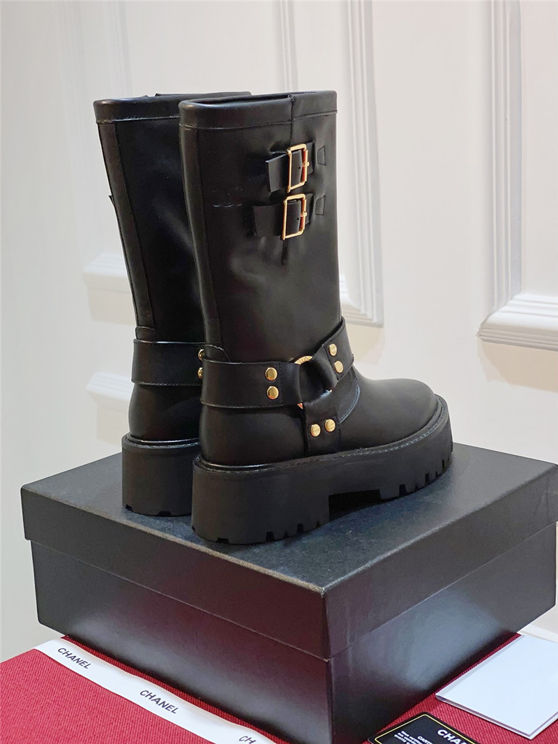 Ce1i*e bulky 45 mid biker boots