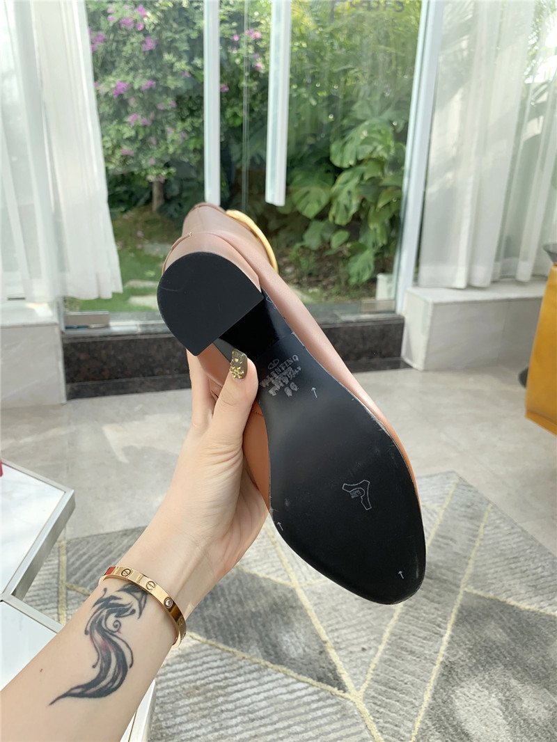 Va1e*ntin0 brown calfskin vlogo knee high boots