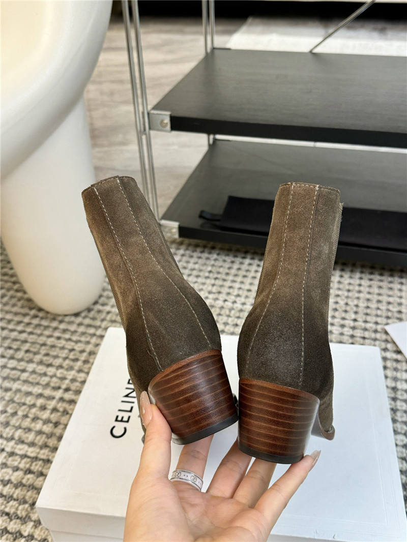 Ce1i*e western suede boot for women