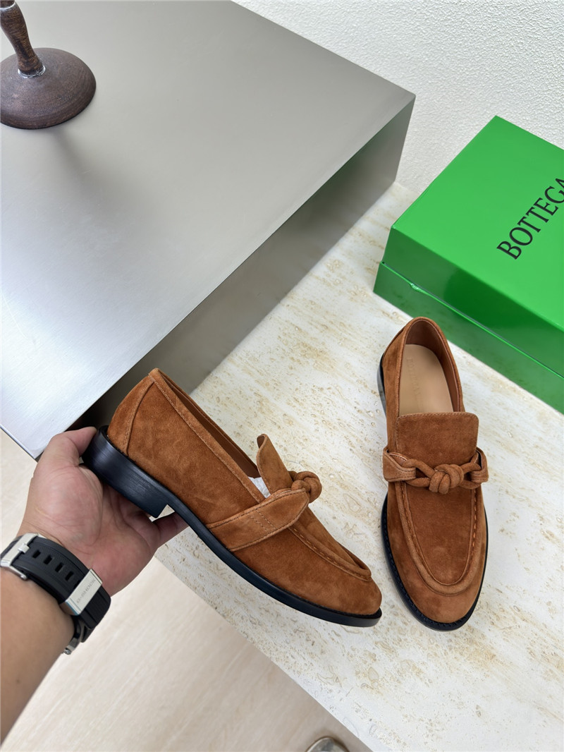 b0tt*ga Ven*ta astaire loafer in caramel suede