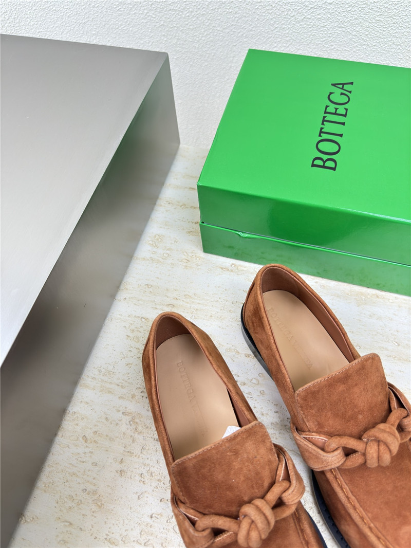 b0tt*ga Ven*ta astaire loafer in caramel suede