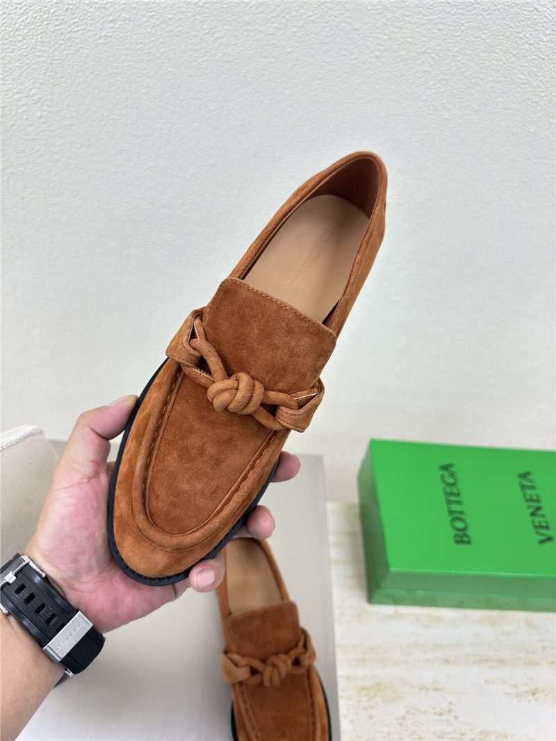 b0tt*ga Ven*ta astaire loafer in caramel suede