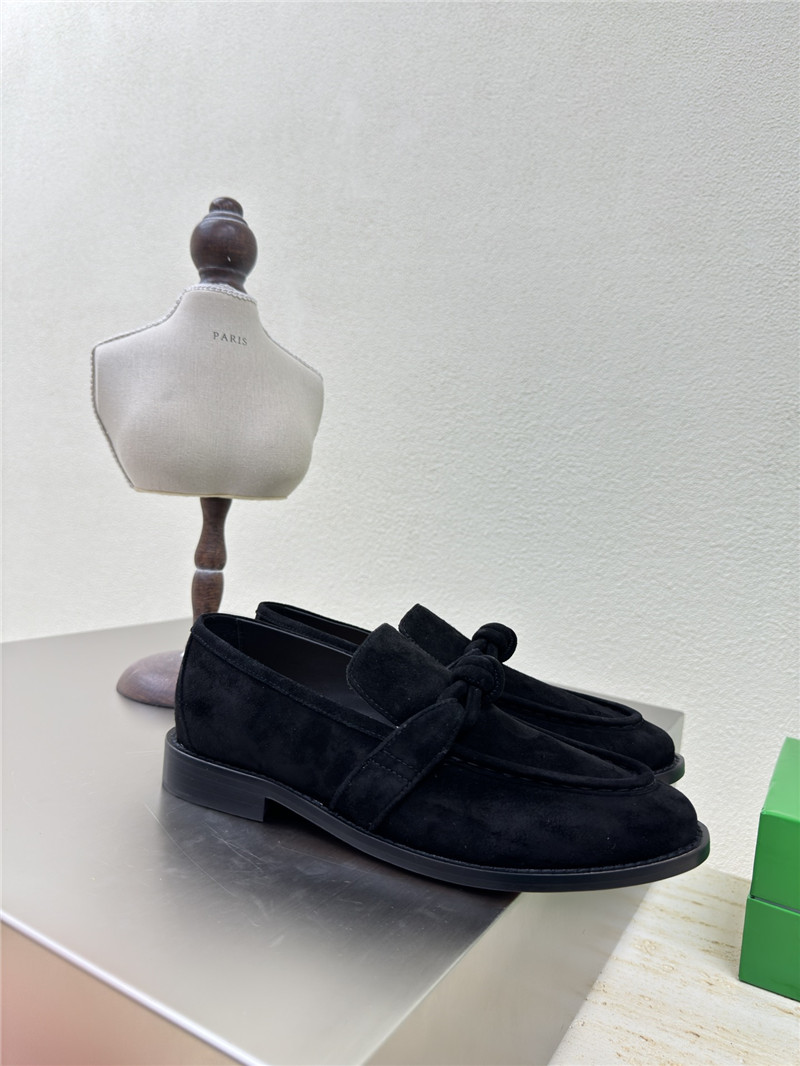 b0tt*ga Ven*ta astaire loafer in black suede