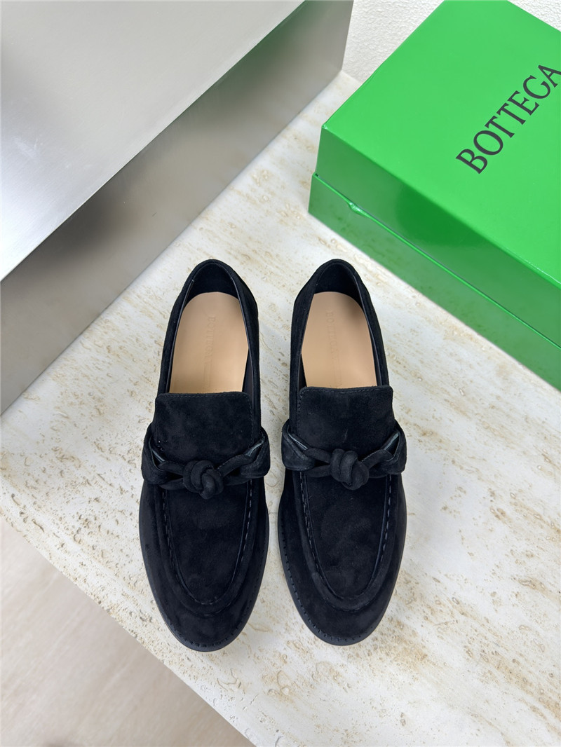 b0tt*ga Ven*ta astaire loafer in black suede