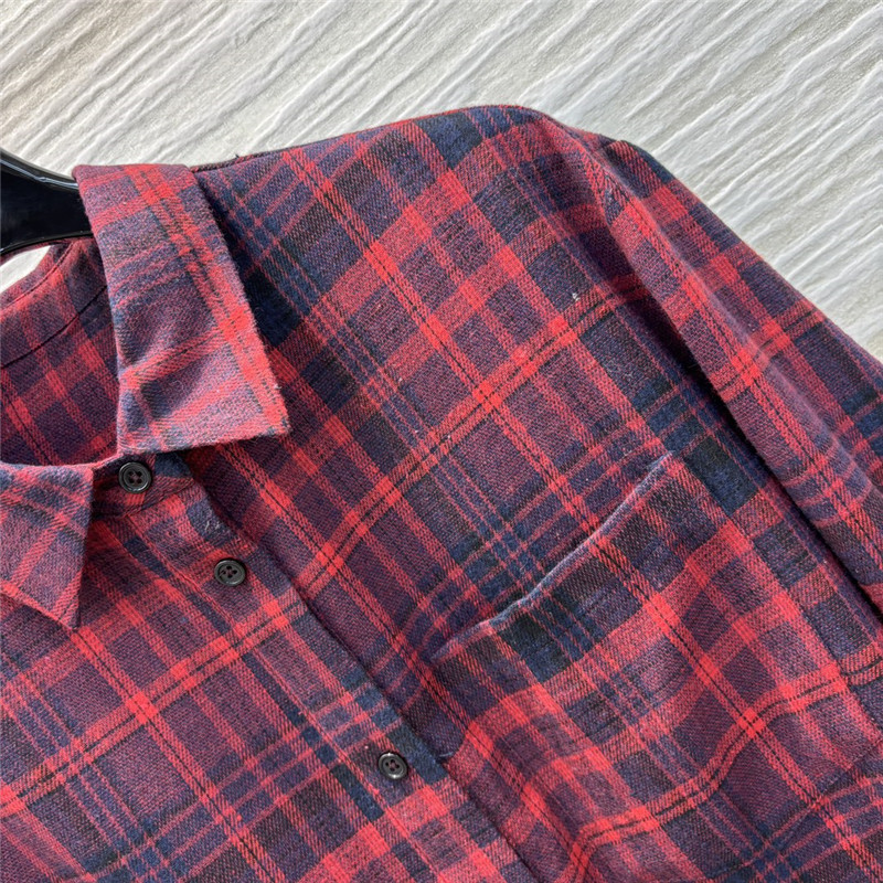 Bv*b*rry vintage check shirt