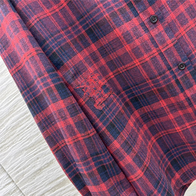 Bv*b*rry vintage check shirt