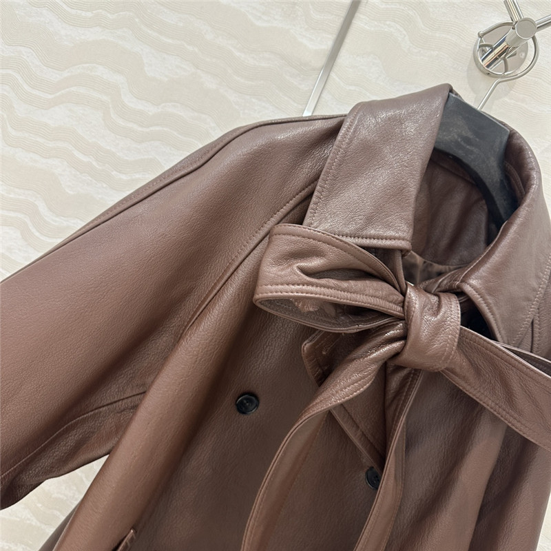 L0ew* stylish leather jacket