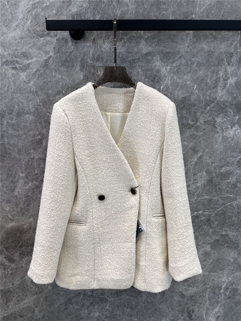 Y51 v -neck two -grain jacket