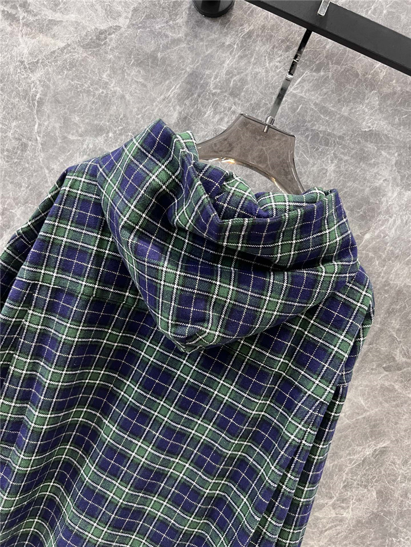 Ba1en*iaga hooded shirt jacket