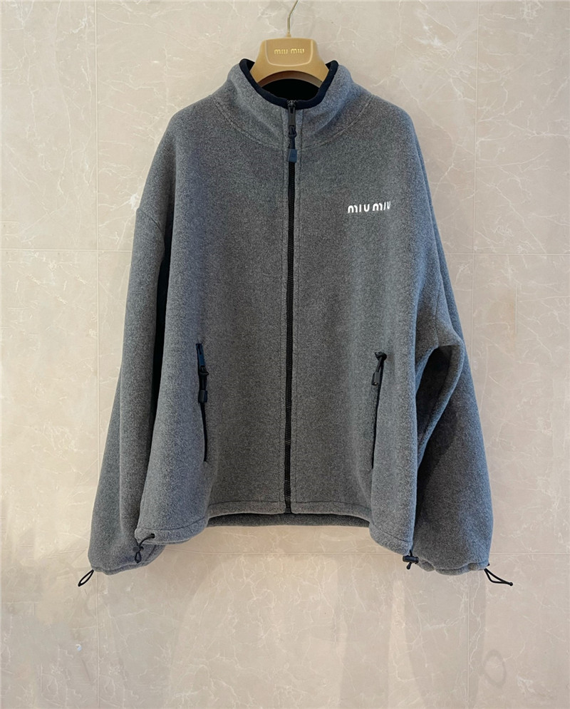 M1um1u wool casual jacket