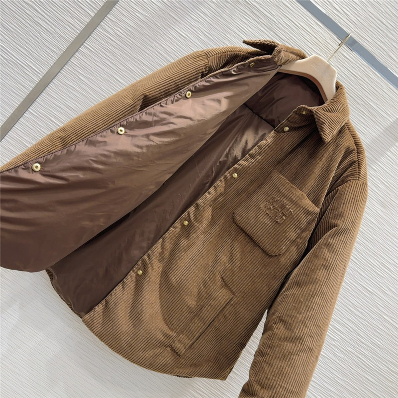 M1um1u retro down jacket