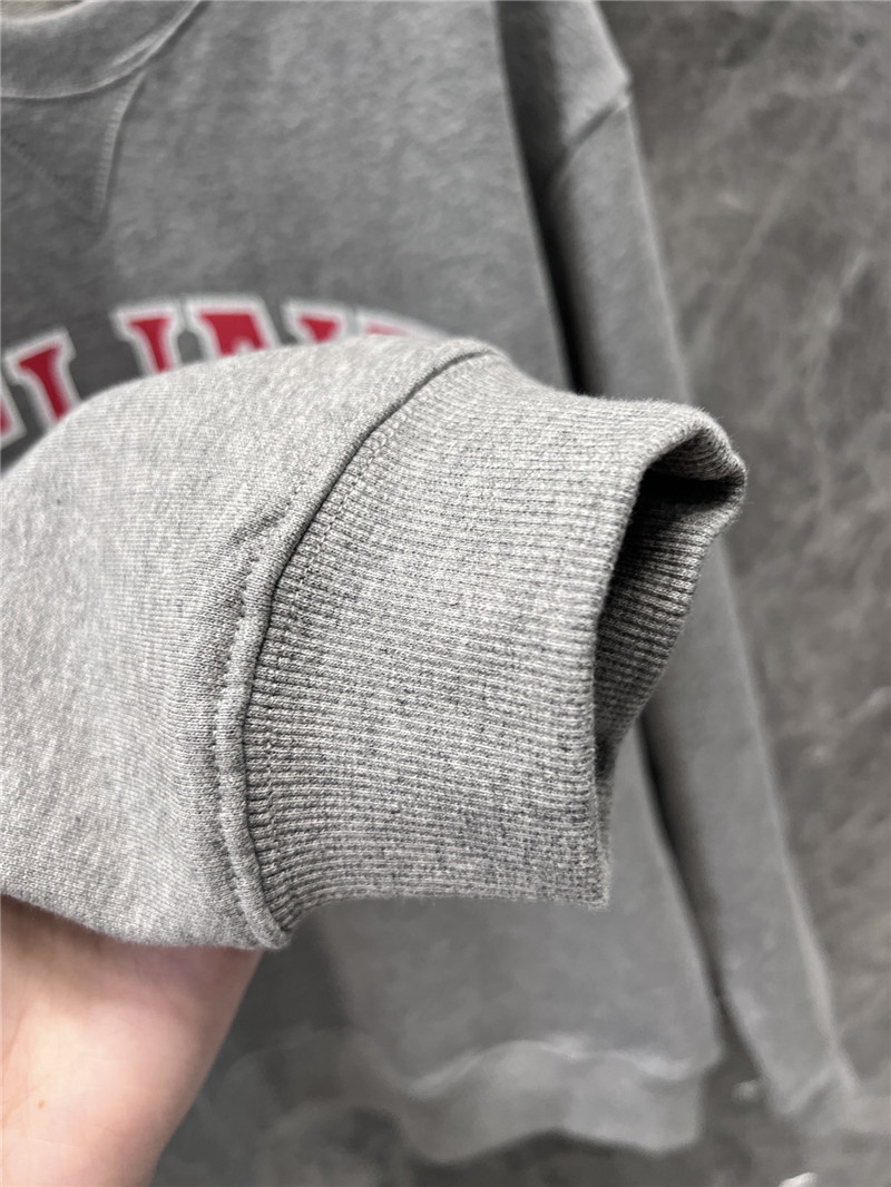 Ce1i*e logo cotton jersey sweatshirt grey