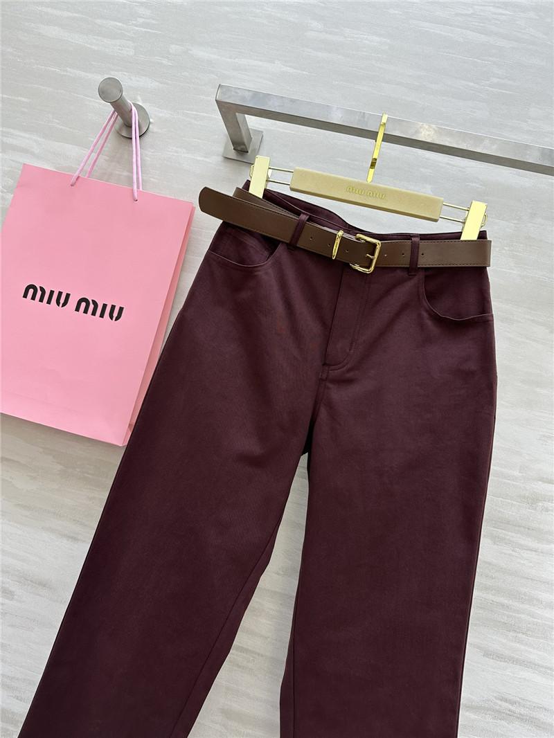M1um1u straight pants