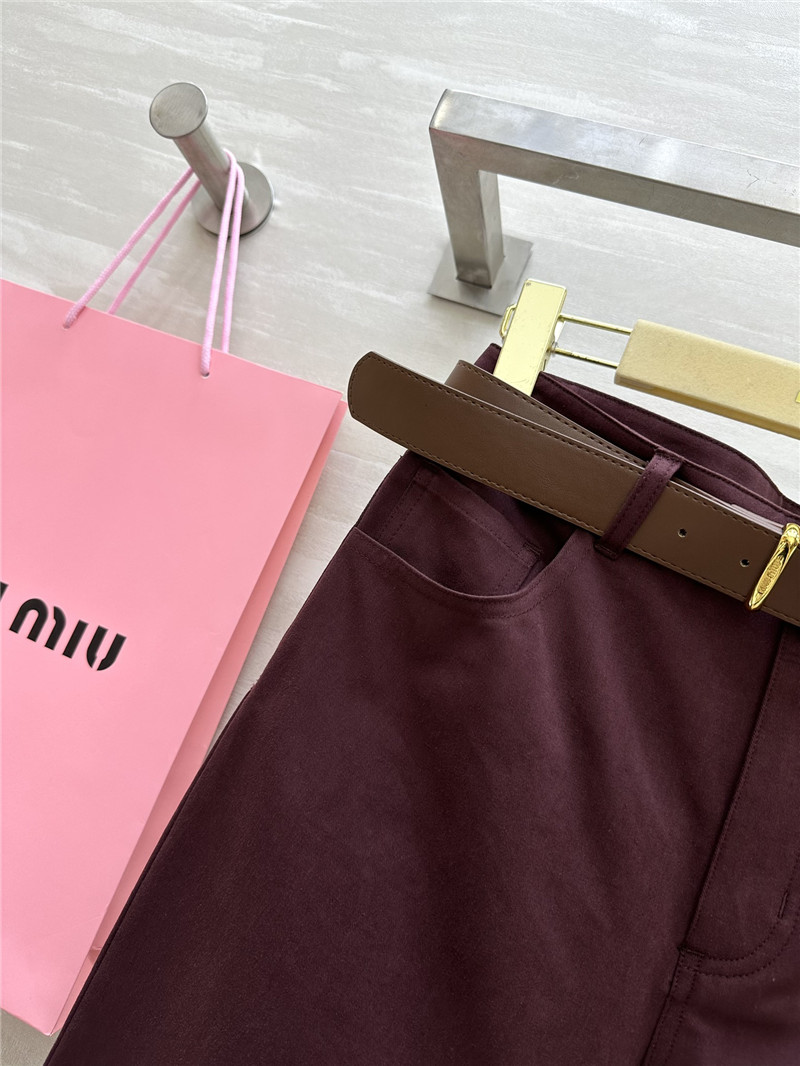 M1um1u straight pants