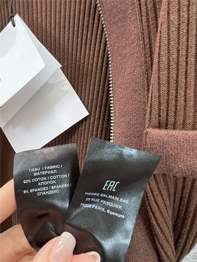 Balmain zip-up jacket