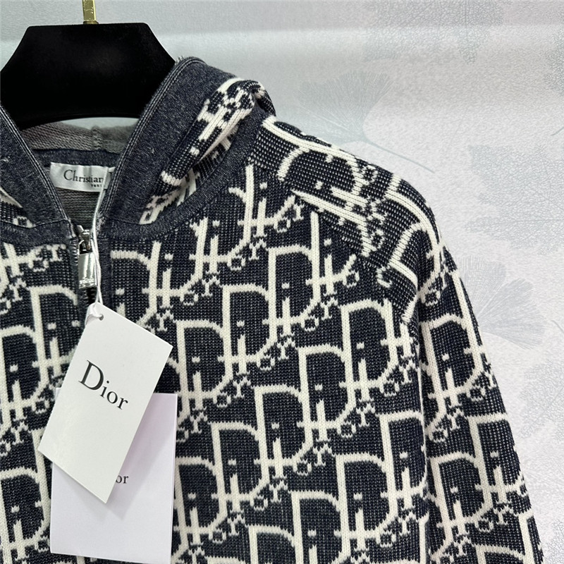 D10r hooded zip-up jacket