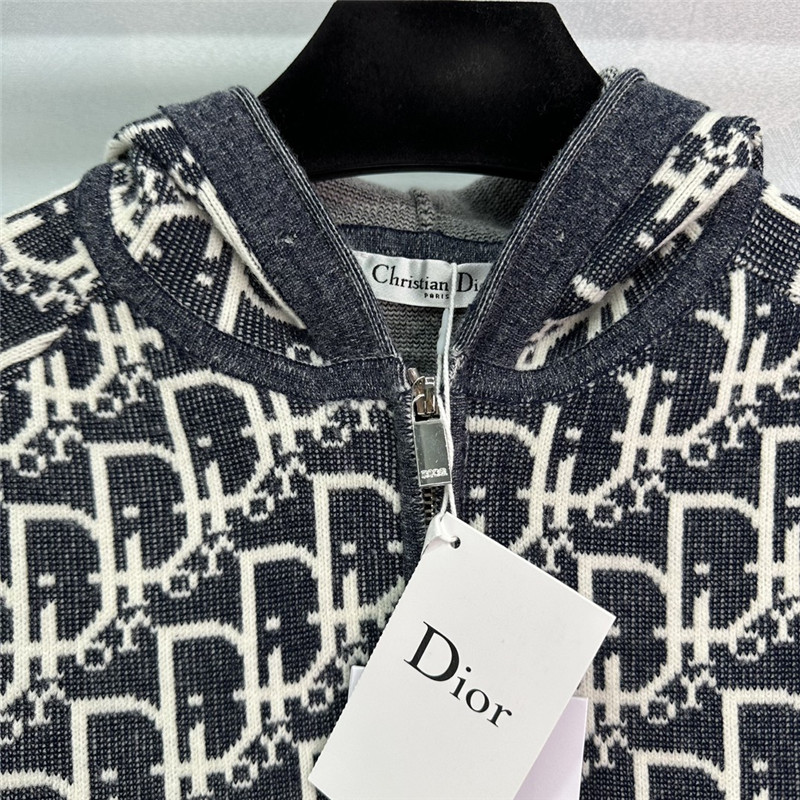 D10r hooded zip-up jacket