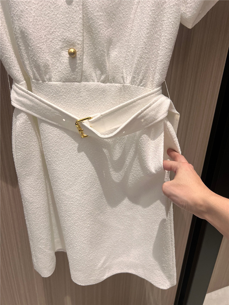 D10r rolled sleeve dress