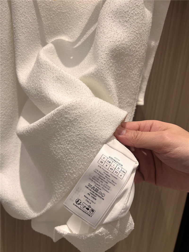 D10r rolled sleeve dress