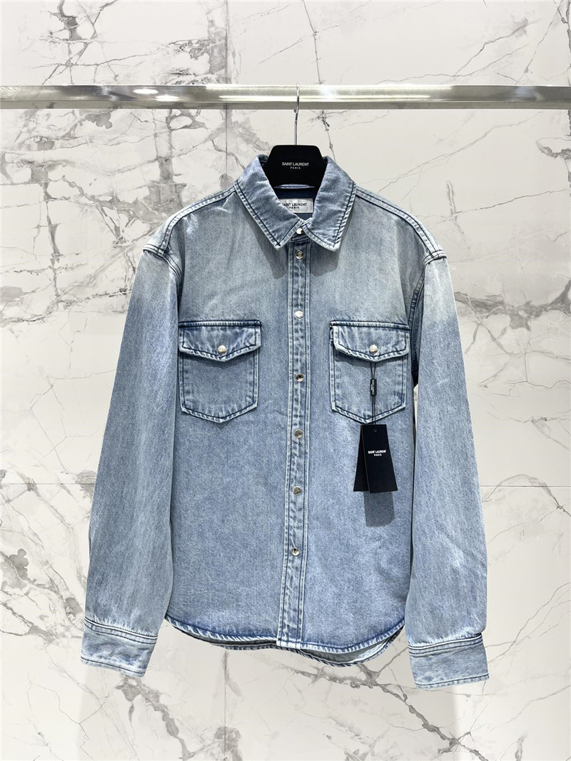 Y51 oversized denim shirt