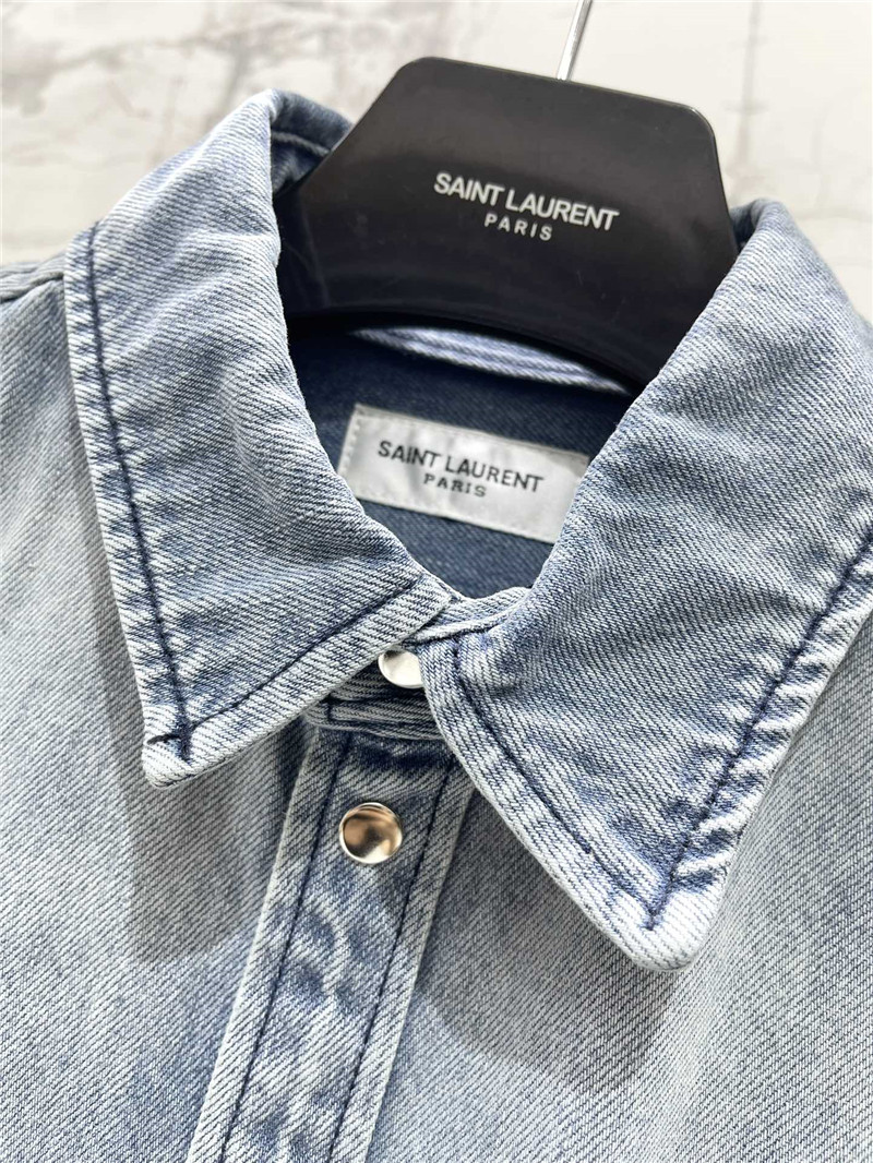 Y51 oversized denim shirt