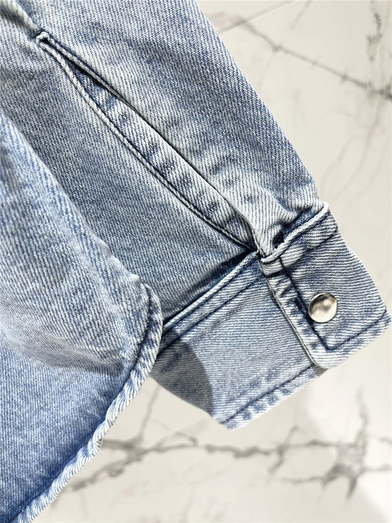 Y51 oversized denim shirt