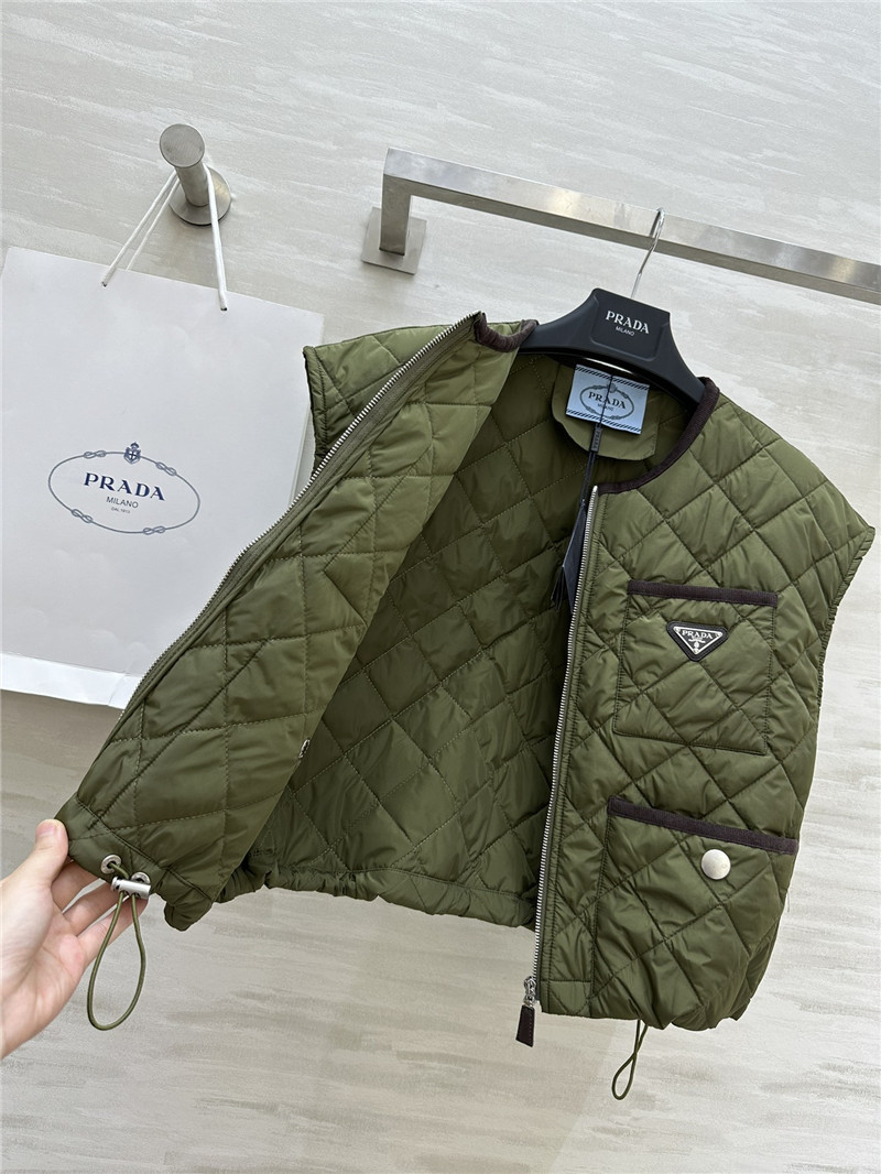 Pra*a quilted padded vest