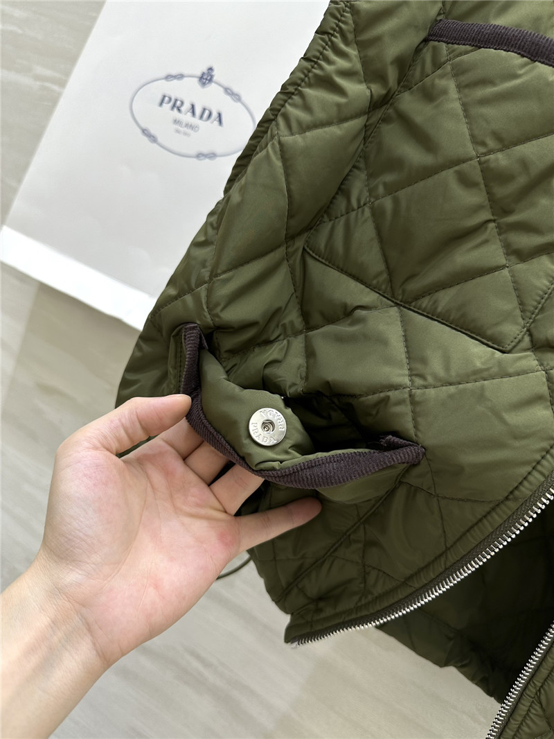 Pra*a quilted padded vest