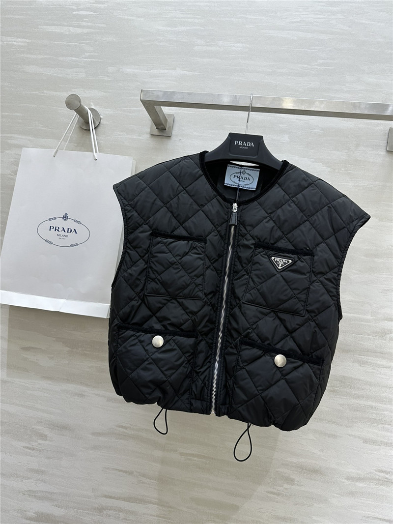 Pra*a quilted padded vest