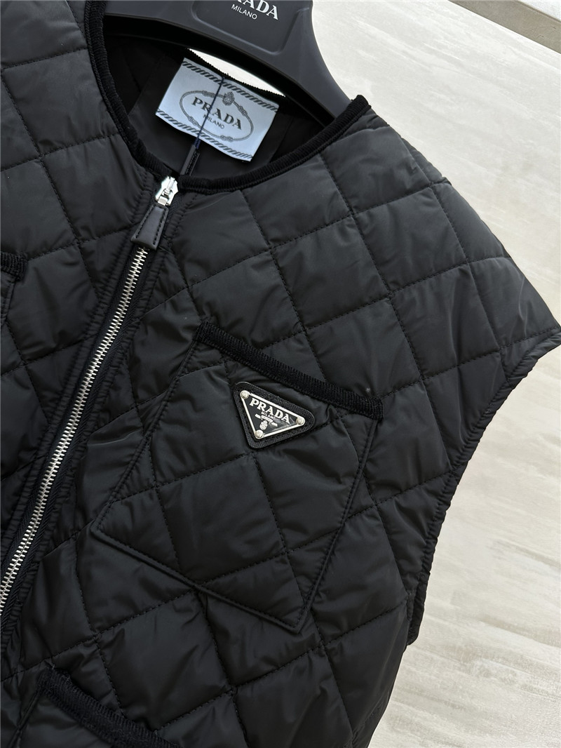 Pra*a quilted padded vest
