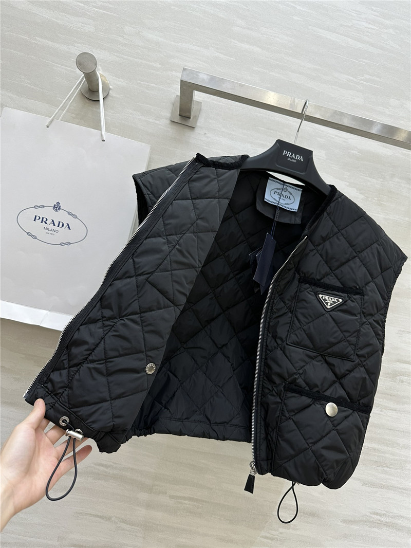 Pra*a quilted padded vest